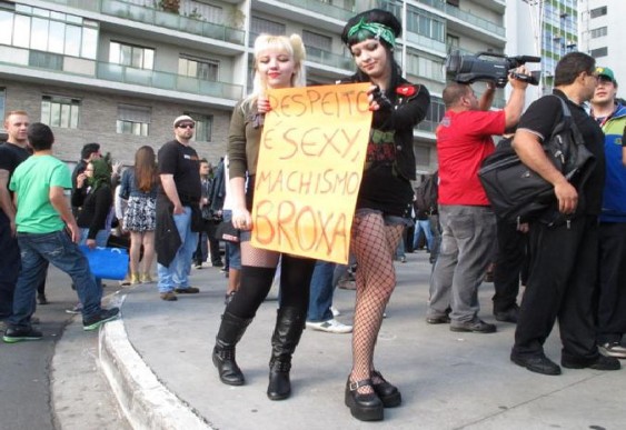 SlutWalk - Marcha das Mulheres em São Paulo