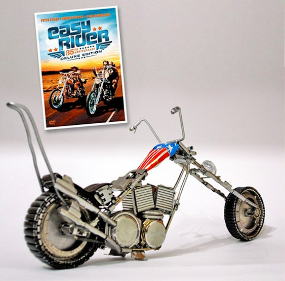Moto Easy Rider miniatura