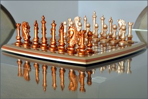 Jogo de xadrez bonito